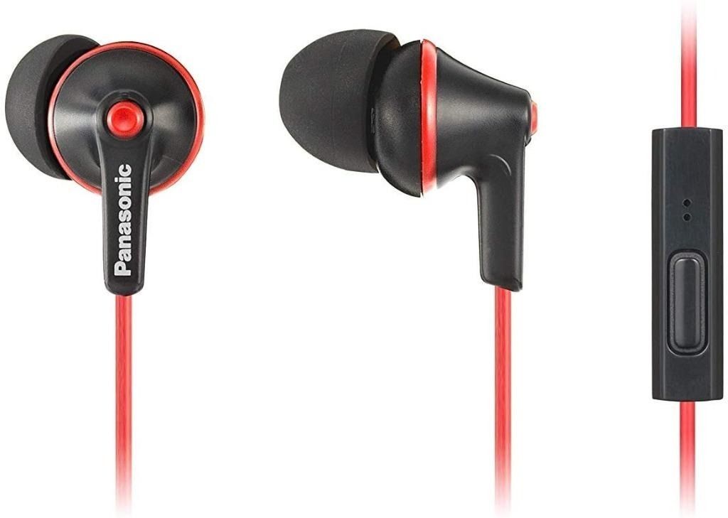 readystock Panasonic ErgoFit Earbud Headphones with Microphone and Call Controller Compatible with iPhone Android and Blackberry RP TCM125 KB In Ear Matte. Audio Earphones on Carousell