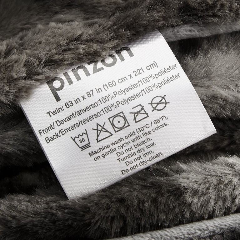 Pinzon velvet plush blanket clearance