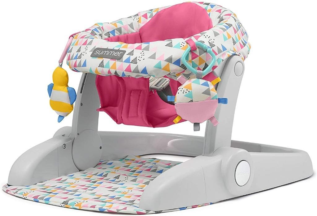 readystock Summer Learn to Sit 2 Position Floor Seat Funfetti