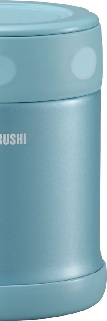 Zojirushi Sw-eae35ab Stainless Steel Food Jar Aqua Blue