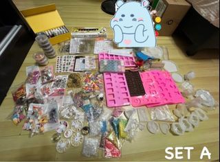 Resin craft materials & tools
