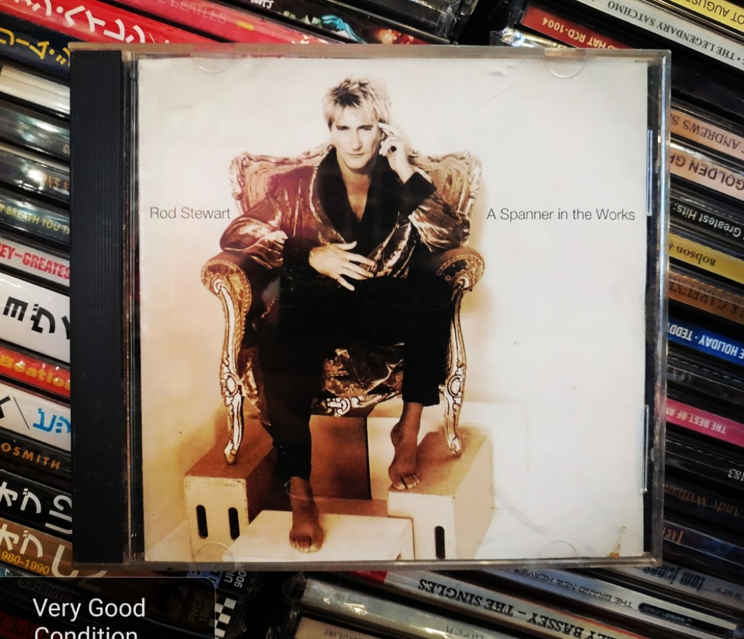 Rod Stewart A Spanner in the Works CD Original CDs Rod Stewart CD