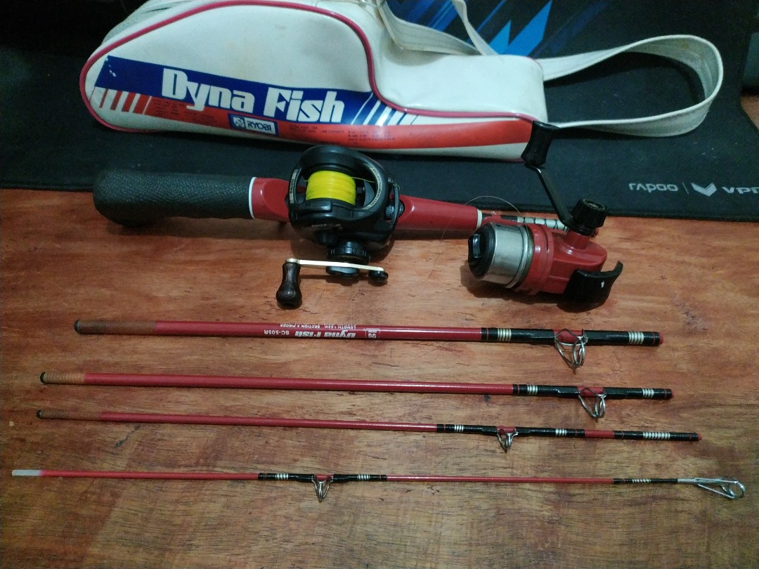 Ryobi Dyna Fish Fishing Rod and Daiwa SUPER CHINUJACKER SS Reel, Sports  Equipment, Fishing on Carousell