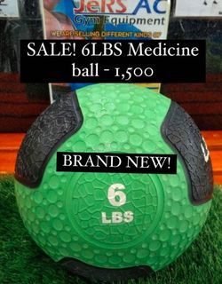 SALE MEDICINE BALL 6LBS