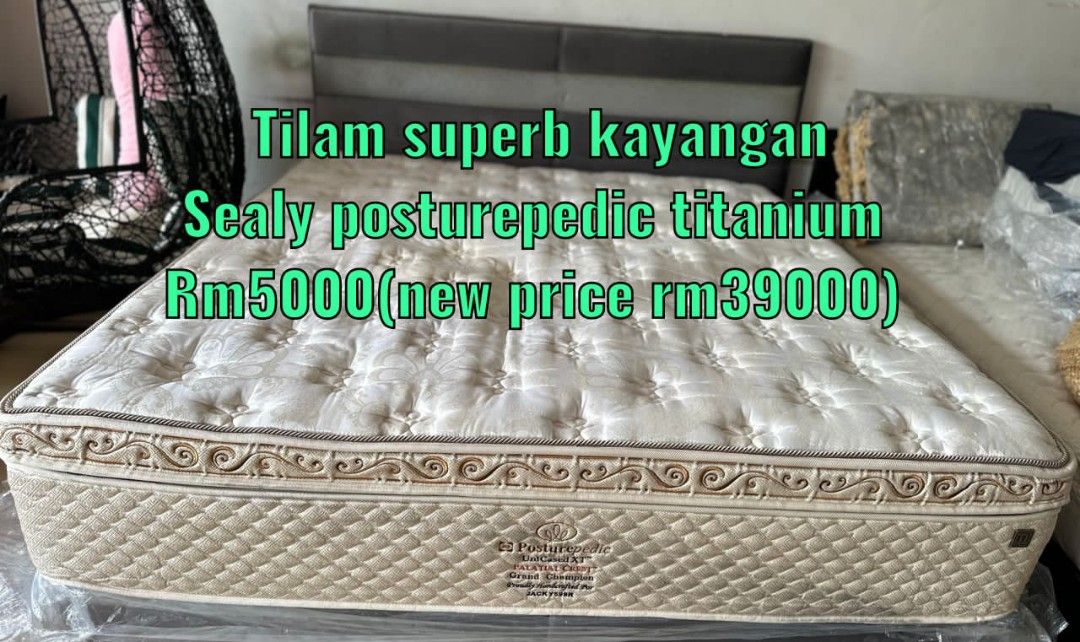 Sealy posturepedic deals titanium mattress