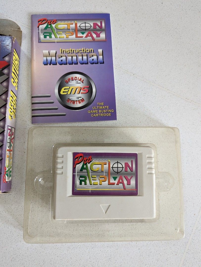 New 3 in 1 EMS 4M Auto for Sega Saturn Action Replay Plus With 4M