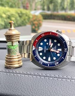 Seiko SRPA21J1 “PEPSI” PADI/ Upgraded to Curve Sapphire Crystal Glass.. (Pls read my post details for your requirement)