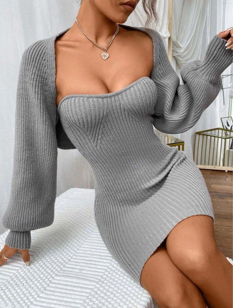 Tube sweater dress deals
