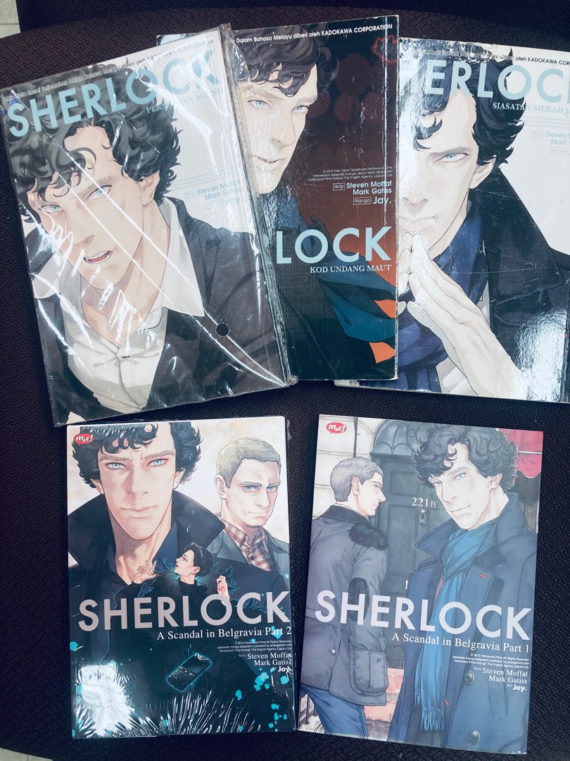 Sherlock Manga, Hobbies & Toys, Books & Magazines, Comics & Manga on ...