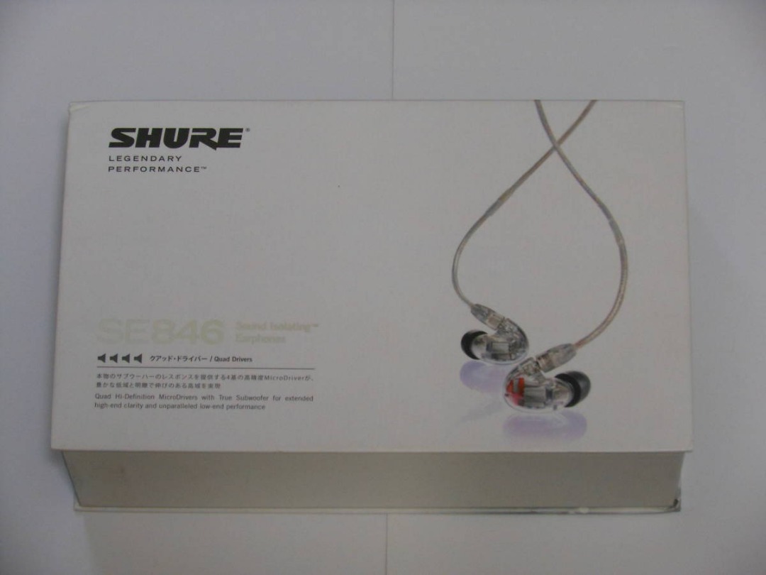 SHURE SE846-CL-A, 音響器材, 耳機- Carousell