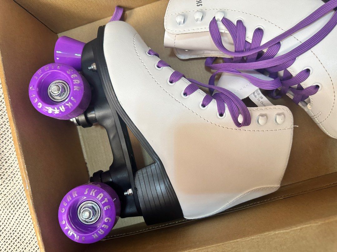 Skate Gear Retro Quad Design Roller Skates on Carousell