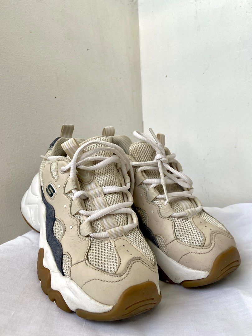 Skechers d'lites clearance 3 femme beige