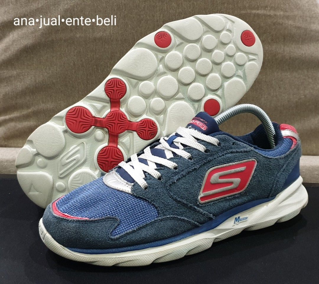 Skechers leather synthetic upper cheap