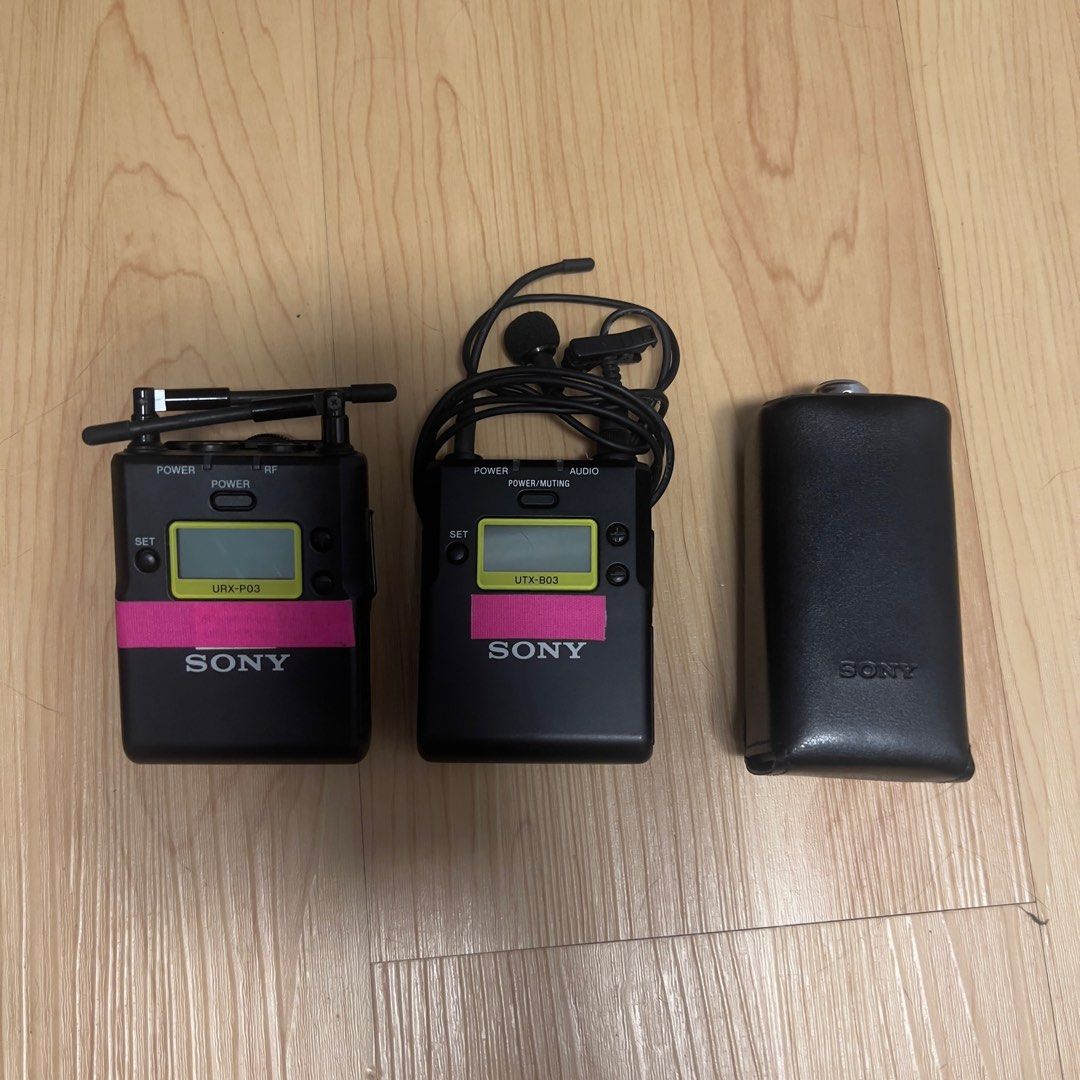 Sony UWPD16 XLR Wireless Microphone Kit, Audio, Microphones on Carousell
