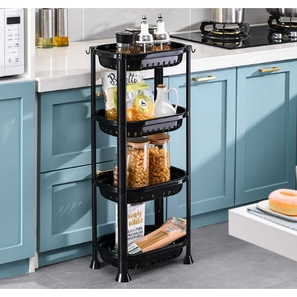 3 Layers Kitchen Organizer Storage Rack High Quality Plastic