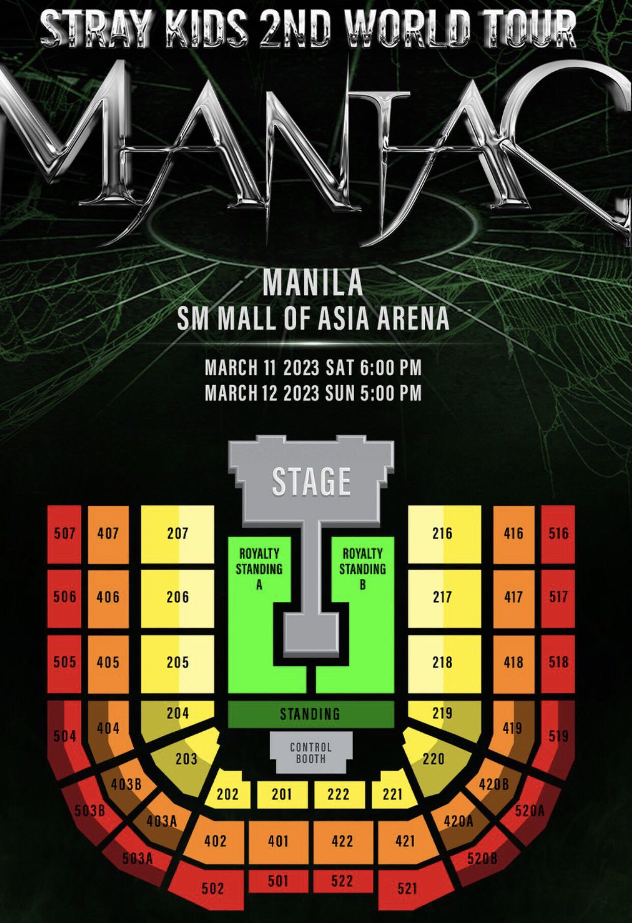 Stray Kids Maniac Tour, Tickets & Vouchers, Event Tickets on Carousell