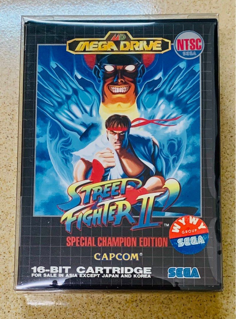Street Fighter II Champion Edition – Megadrive PAL Asie (LIRE DESCRIPTION) - Jeux vidéo