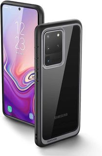 SupCase [UB Style Series Designed for Galaxy S20 Ultra / S20 Ultra 5G Case, Premium Hybrid Protective Clear Case for Samsung Galaxy S20 Ultra 2020 Release (Black)