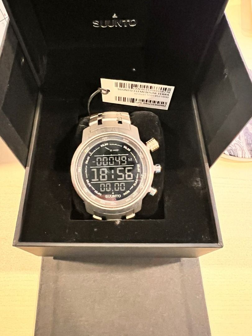 SUUNTO ELEMENTUM TERRA STEEL Luxury Watches on Carousell