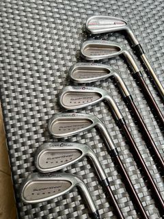 Taylormade supersteel iron set golf clubs