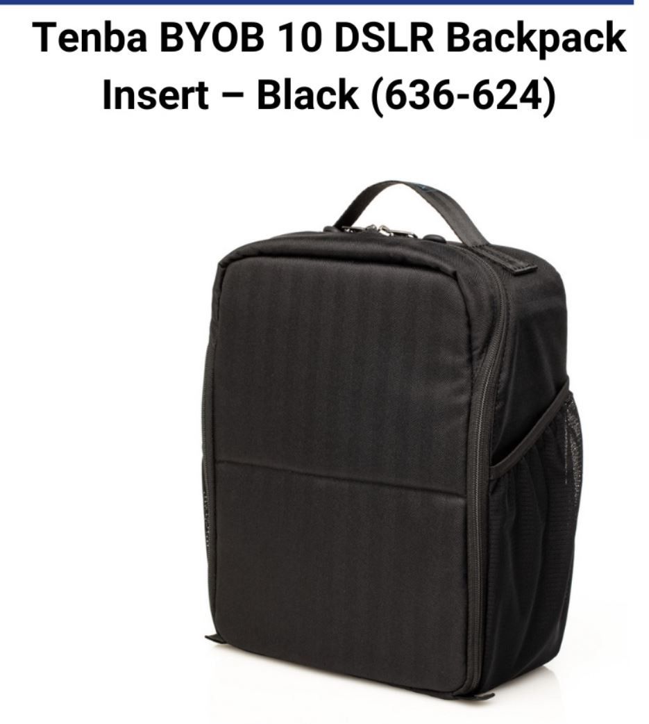 Byob 10 dslr backpack insert shop