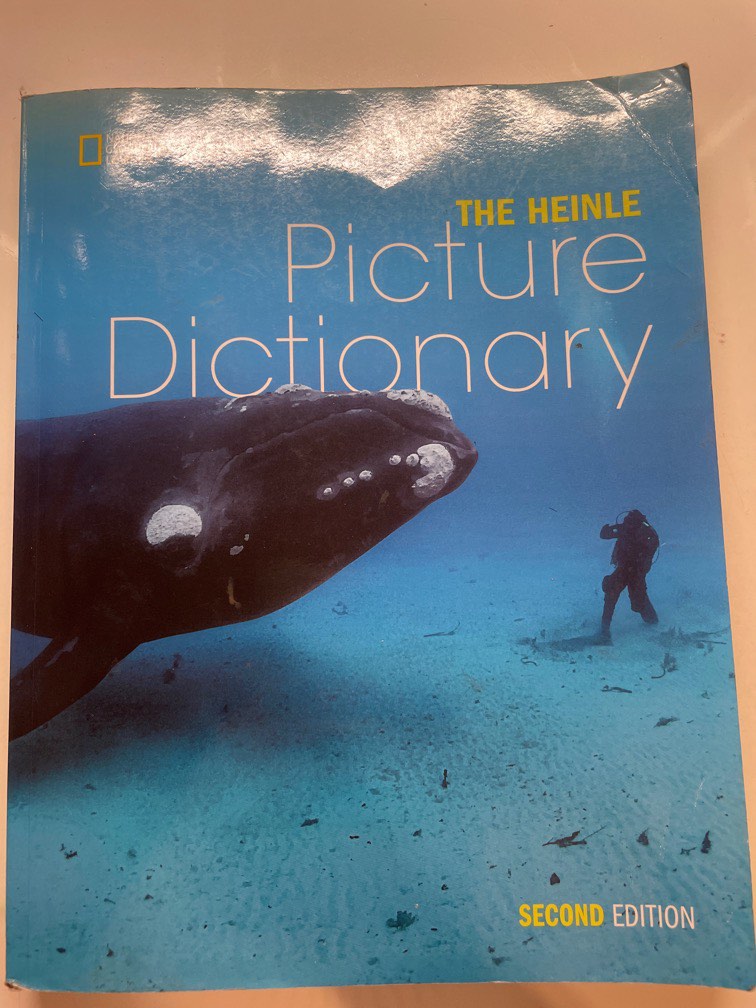 書本及雜誌,　（原價500）,　Picture　The　興趣及遊戲,　教科書與參考書在旋轉拍賣　Heinle　Dictionary