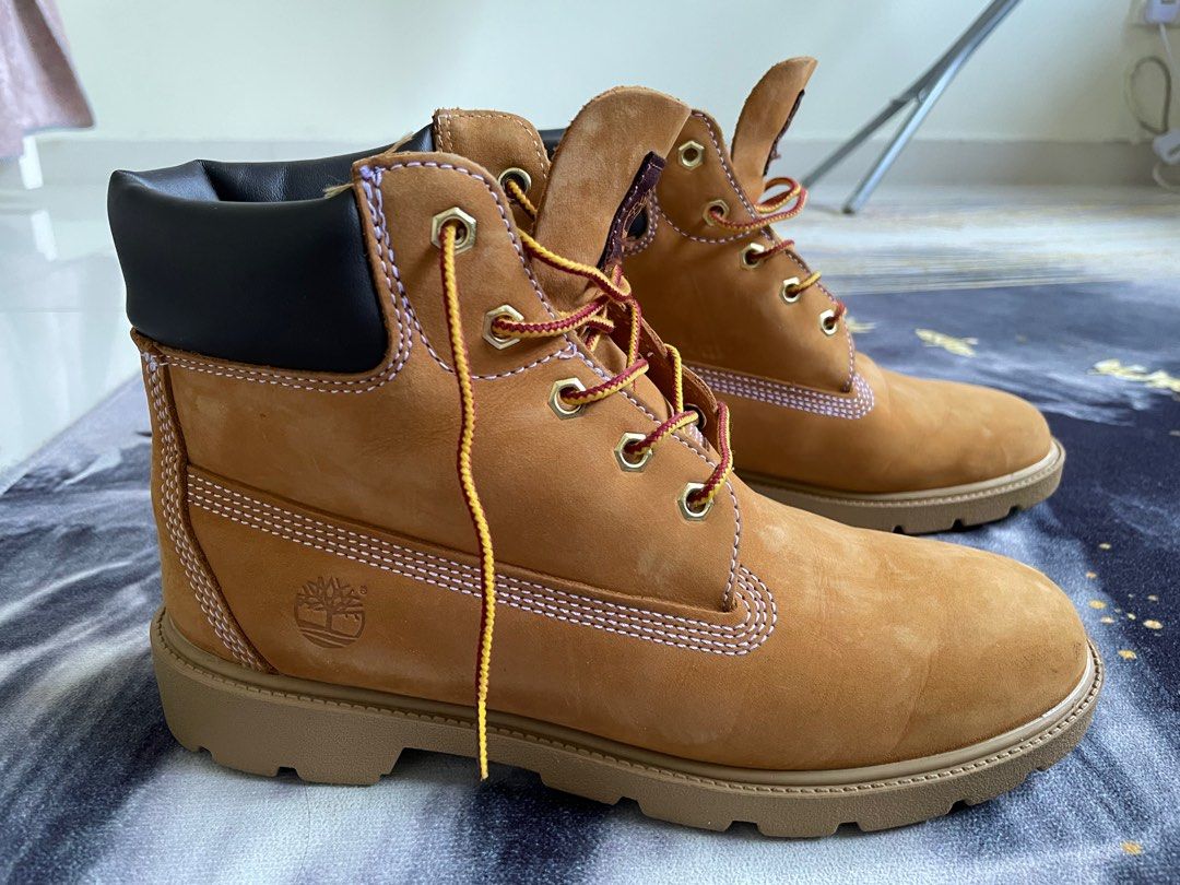 Timberland classic 6 in waterproof boot wheat nubuck clearance