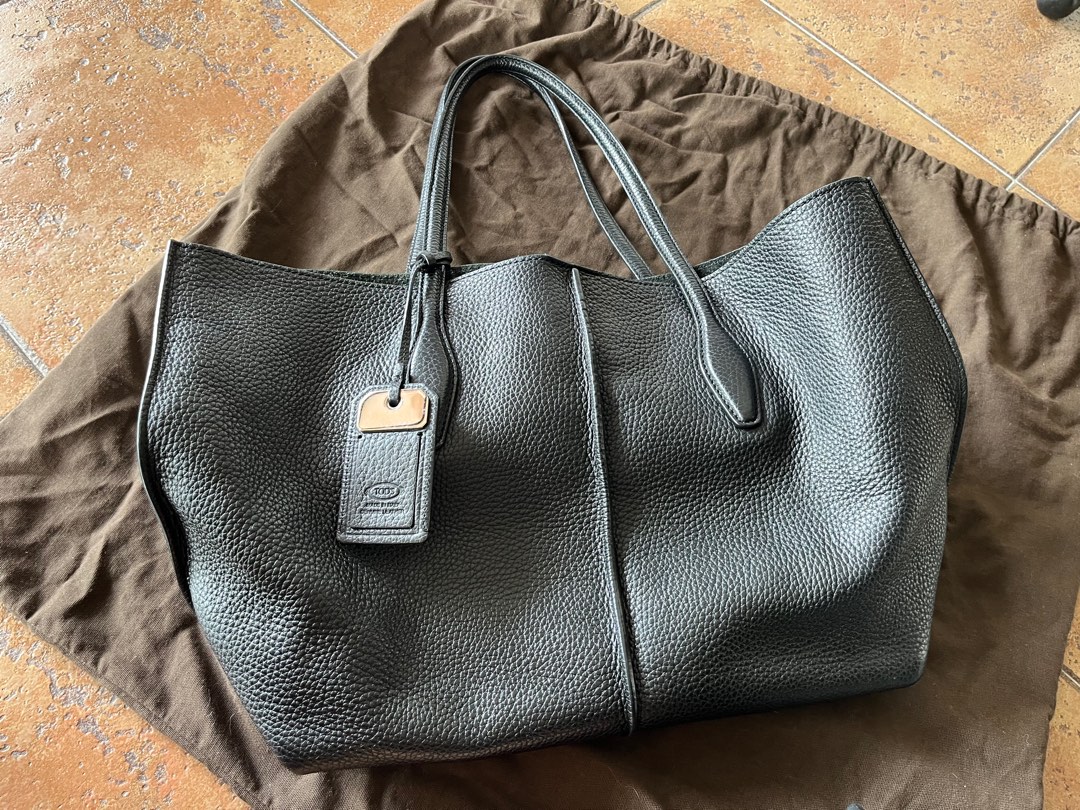 Tods shop leather tote