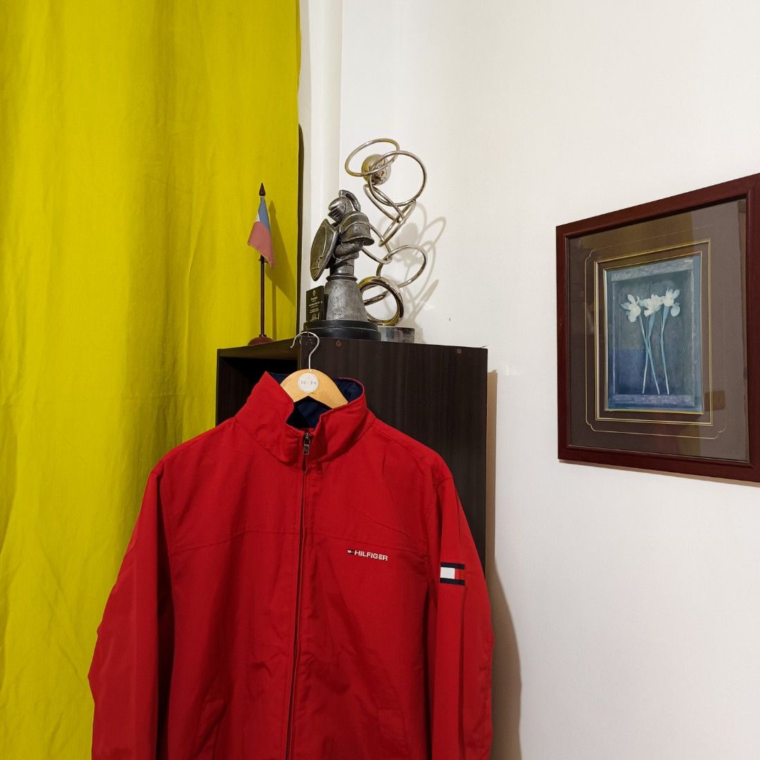 Tommy hilfiger best sale yacht jacket red