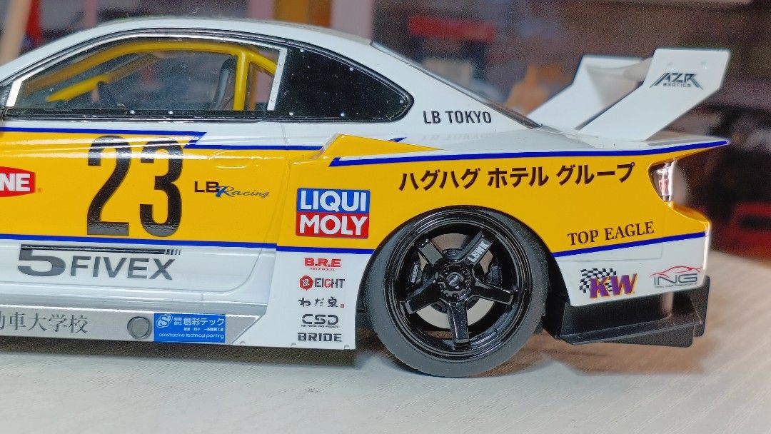 Top Speed 1/18 Silvia S15 LBWK, Hobbies & Toys, Toys & Games on ...