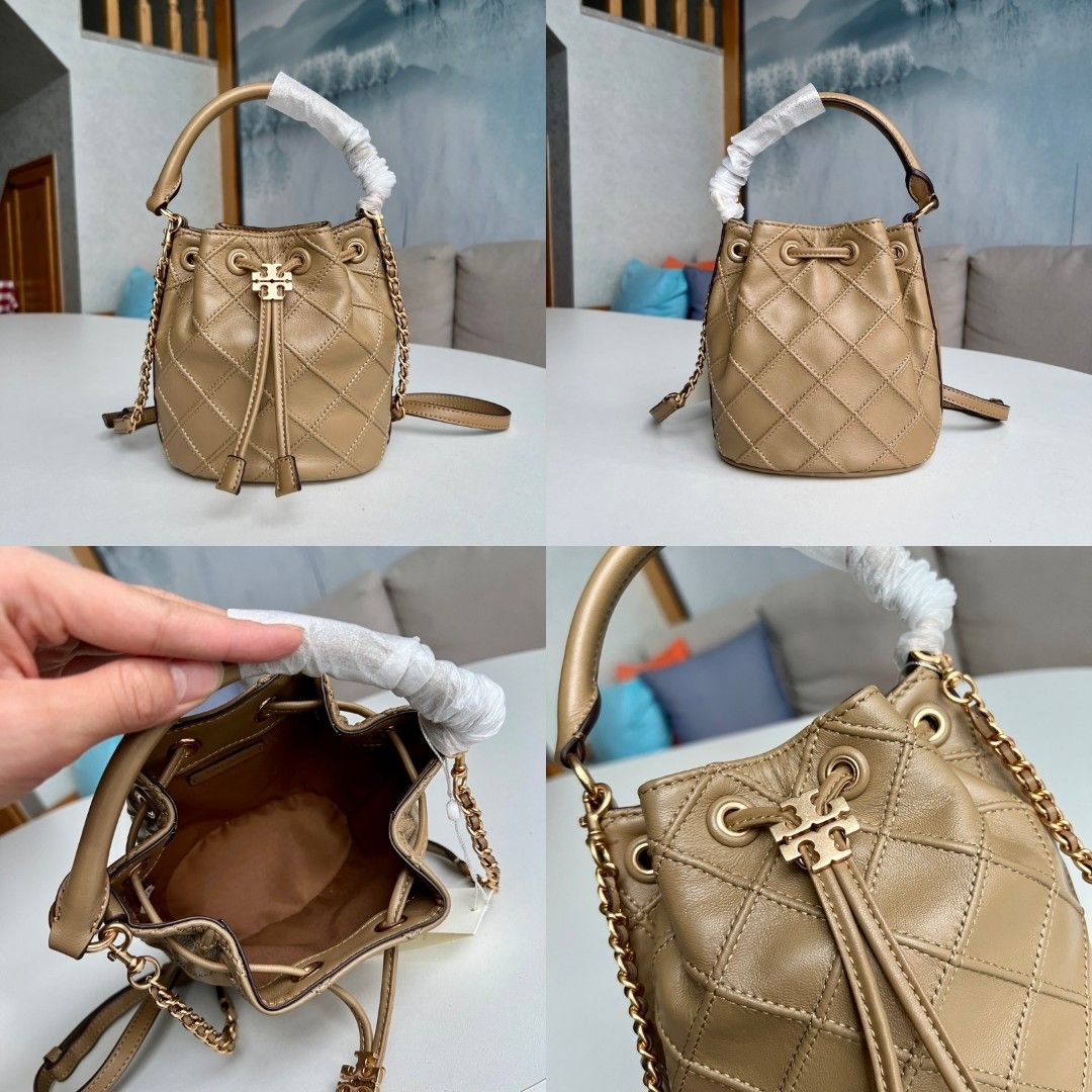 🍀 T.B Fleming Soft Bucket Bag, Luxury, Bags & Wallets on Carousell