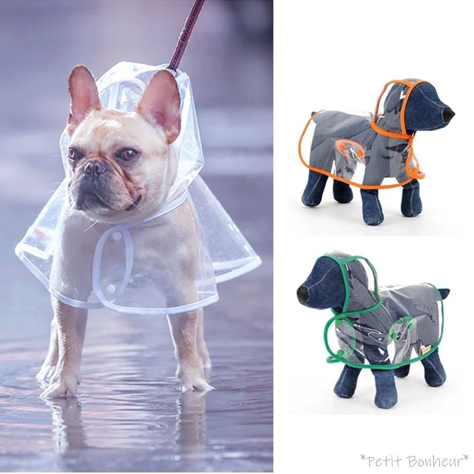 Puppy raincoat sale
