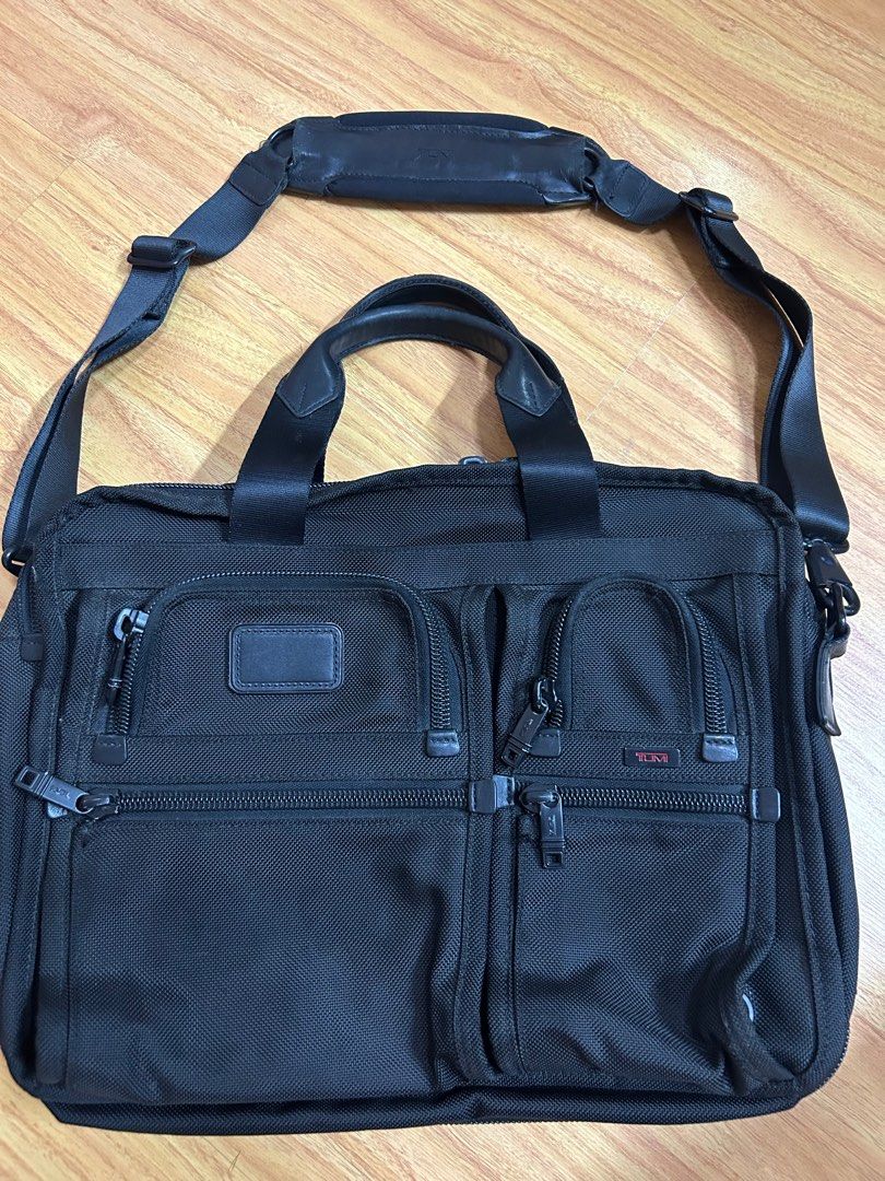 TUMI Office Bag Expandable Organizer Laptop Bag, Men's Fashion, Bags
