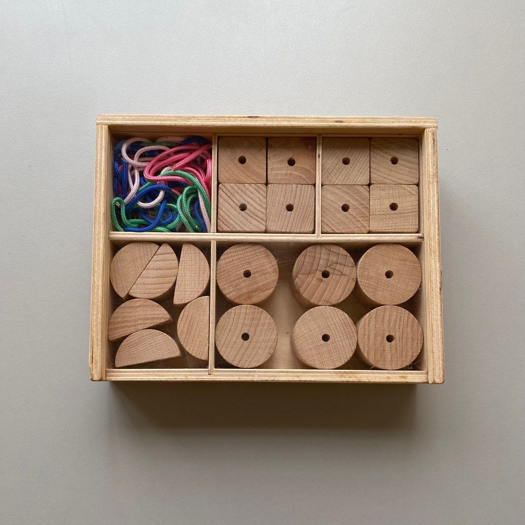 USED IKEA Lacing Beads LUSTIGT Hobbies Toys Toys Games on