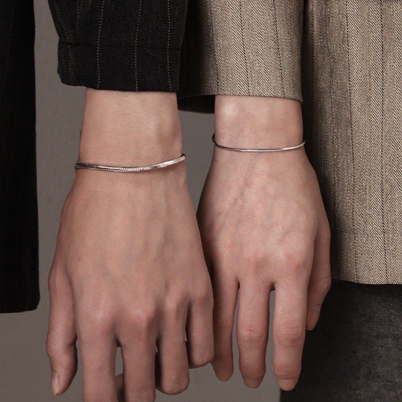 Matching store silver bracelets