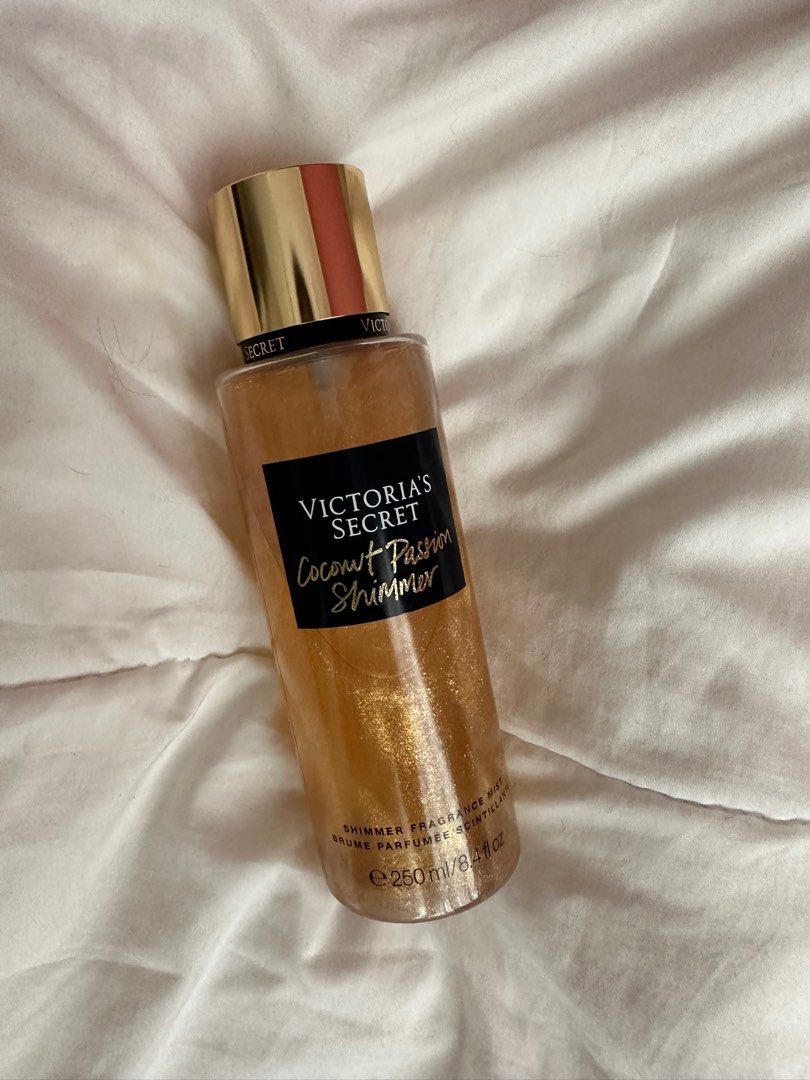 Body splash coconut clearance passion shimmer victoria's secret