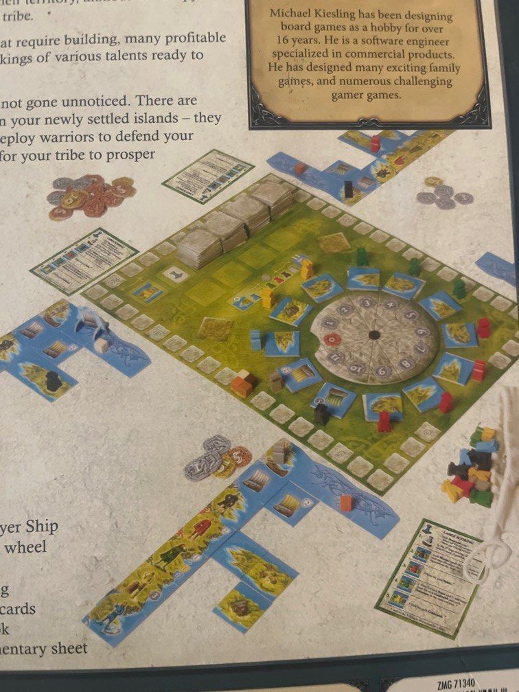 Vikings Strategy Board Game, Hobbies & Toys, Toys & Games on Carousell