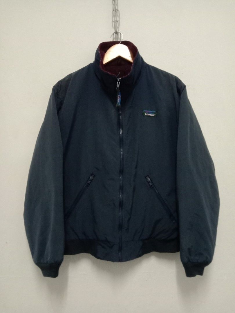 Vintage 80s 90s L.L Bean Warm Up Jacket Men s Fashion Coats