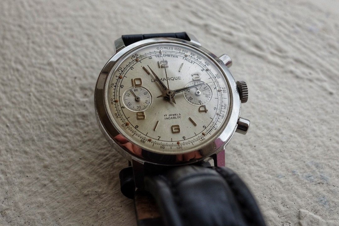 VINTAGE LA MARQUE CHRONOGRAPH, Men's Fashion, Watches & Accessories