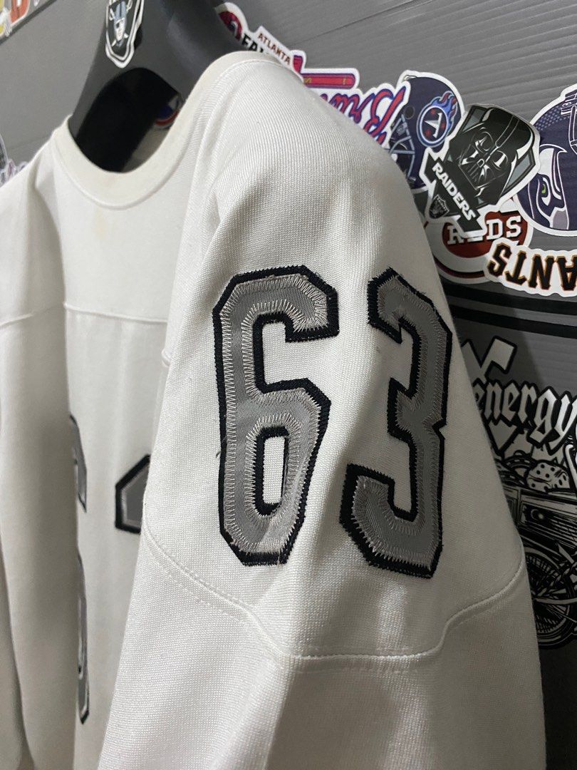 Vintage Raiders Throwback Jersey #63 Gene Upshaw by Stall & Dean, Men's  Fashion, Activewear on Carousell