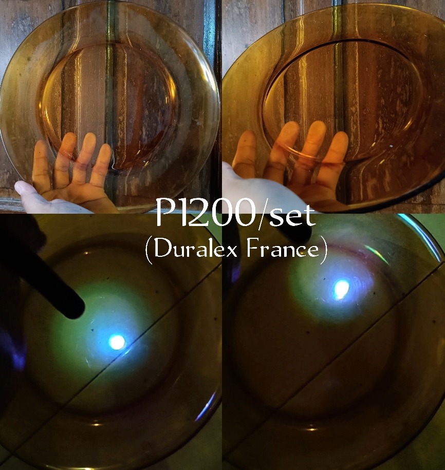 Vintage UV Reactive Glassware Uranium Glass Depression Glass Cadmium