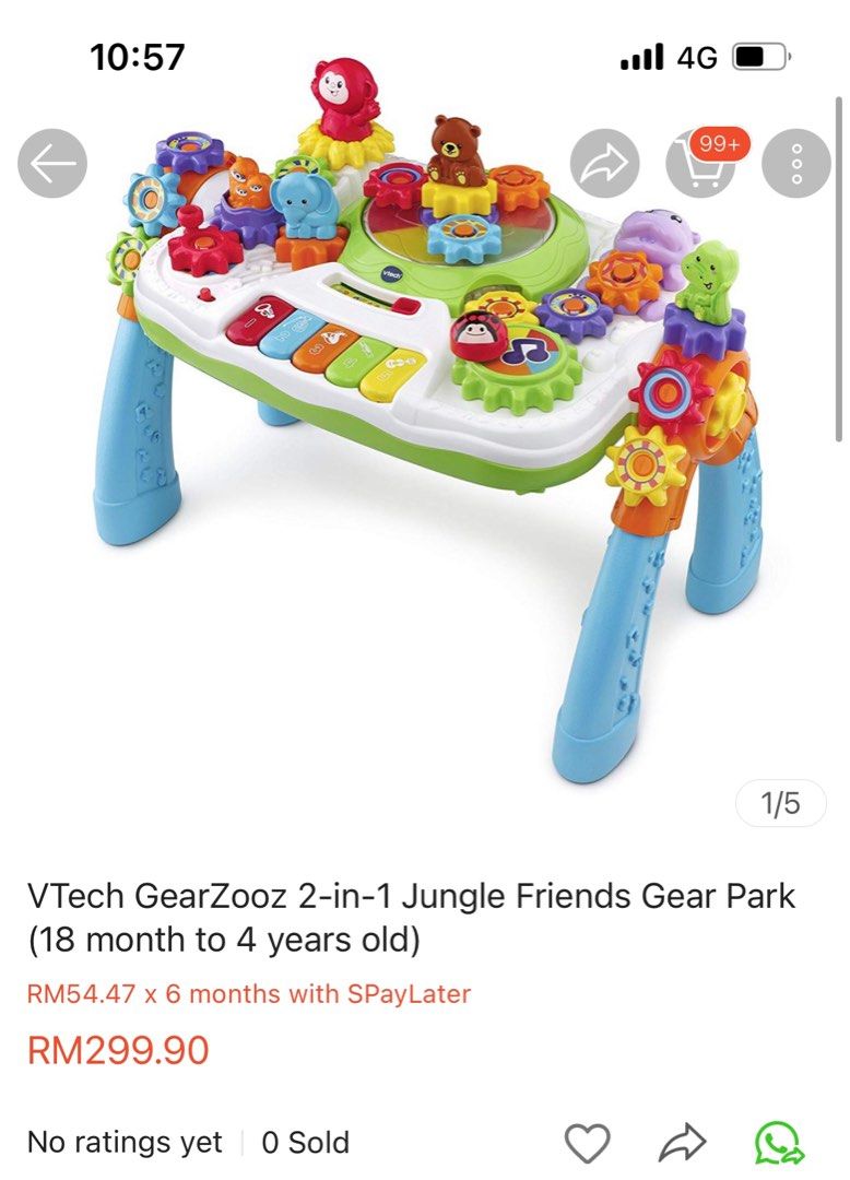 Vtech gearzooz shop 2 in 1