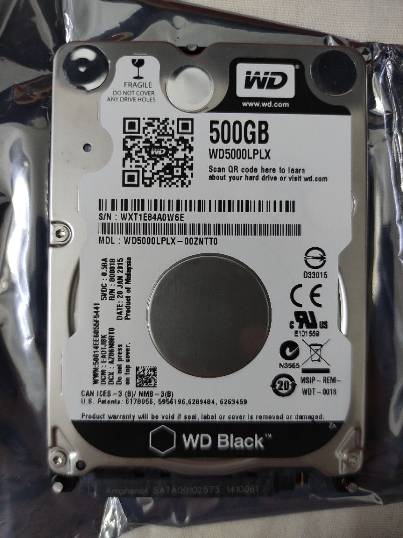 Wd black 2.5 clearance 500gb