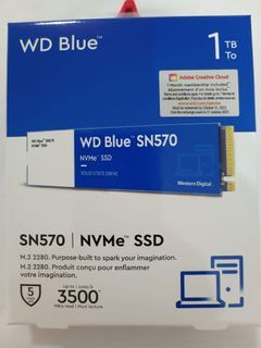WD BLUE 1TB SSD SN570 NVMe Solid State Drive