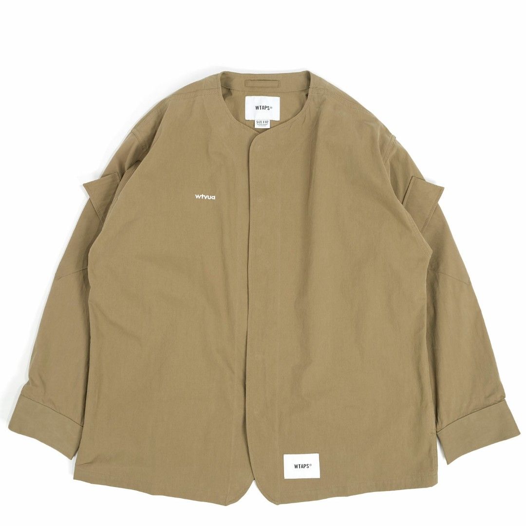 WTAPS SCOUT /LS /NYCO.TUSSAH BLACK L