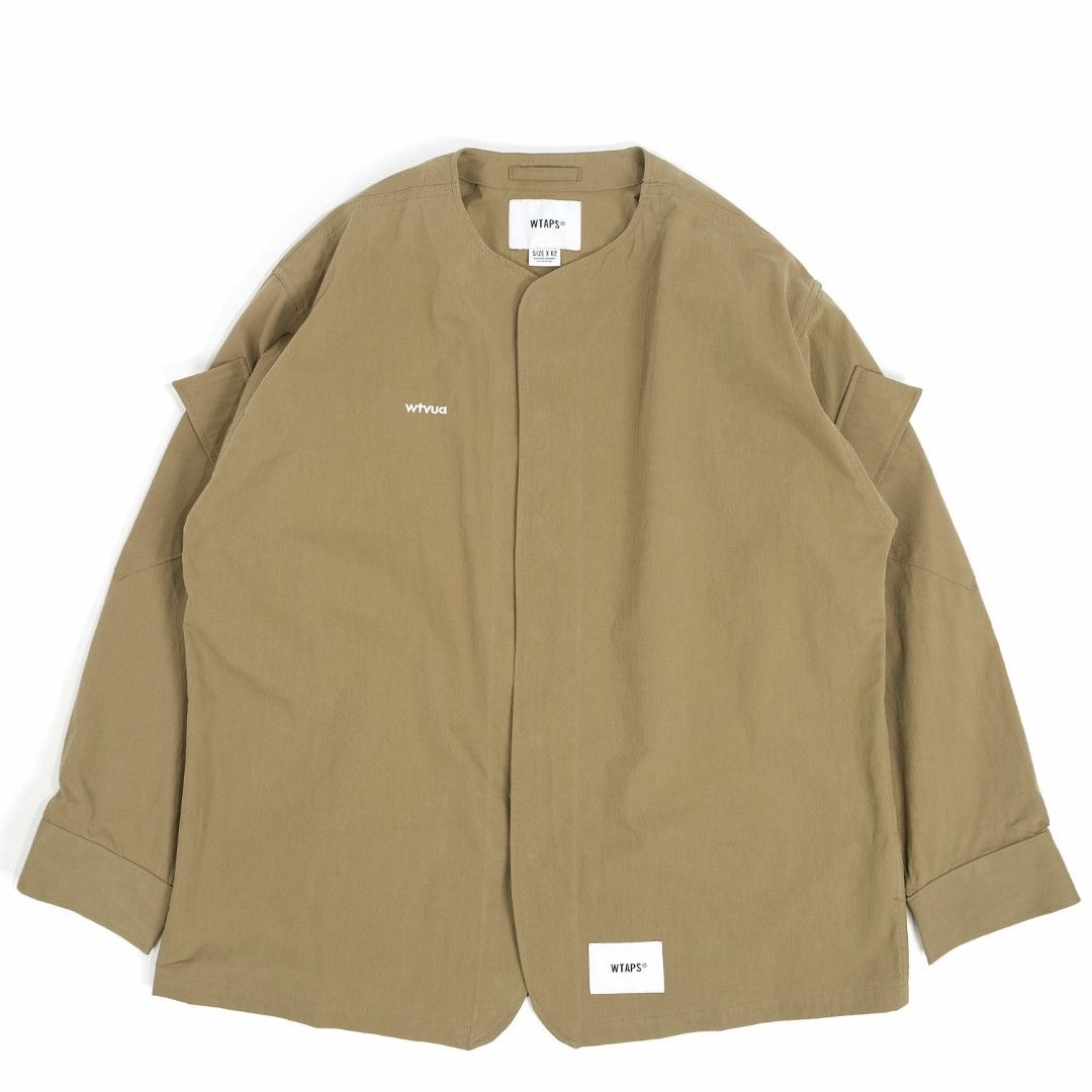 新品 WTAPS SCOUT / LS / NYCO.TUSSAH L ベージュ - シャツ