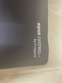 X-Raypad Aqua Control Plus Gaming Mousepad (Black, XL Size 450x400mm)