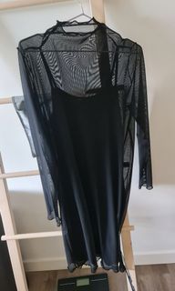 Zara black dress