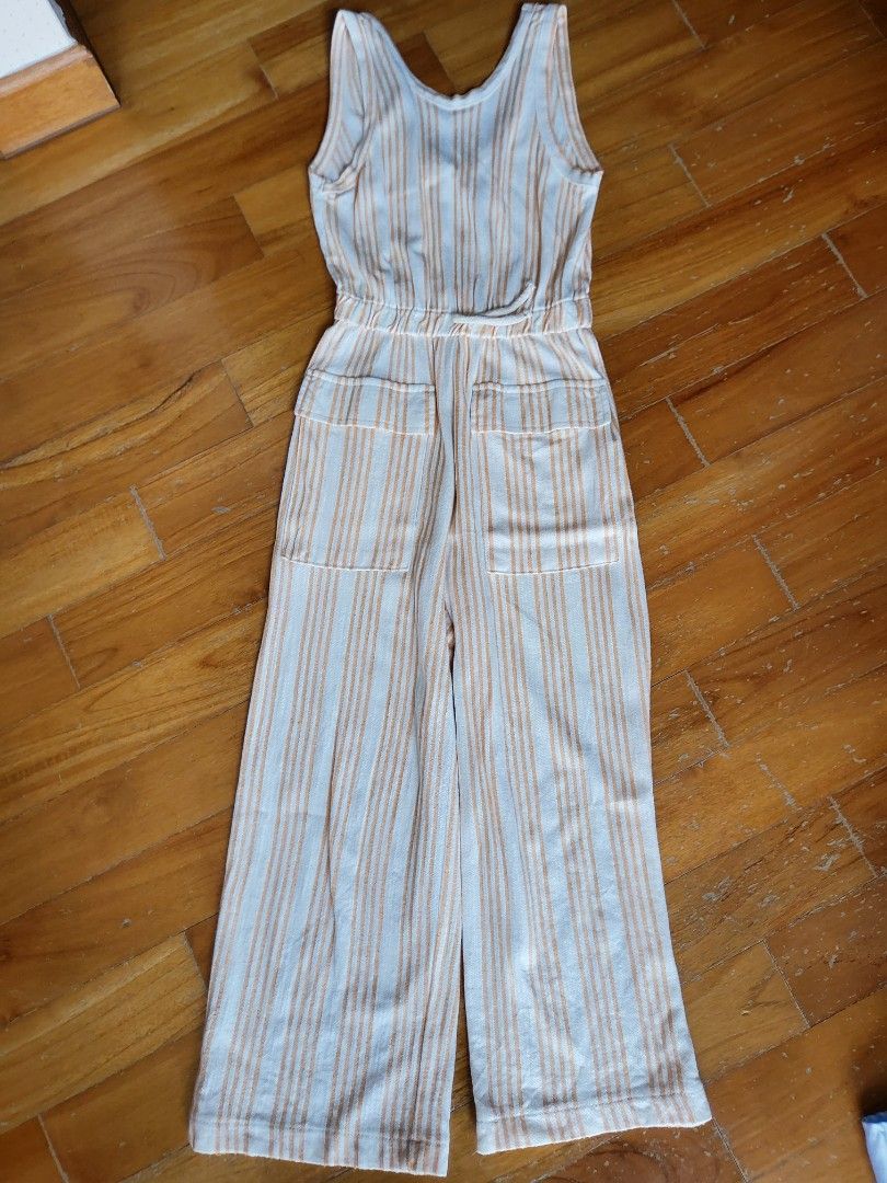 Zara girl jumpsuit hot sale