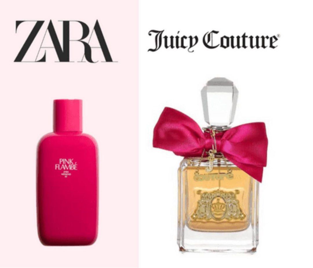 Zara perfume pink flambe 30ml, Beauty & Personal Care, Fragrance